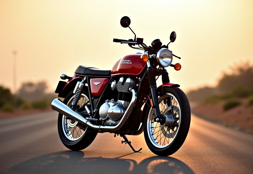 Continental GT 650 Bike on rent in Jaisalmer