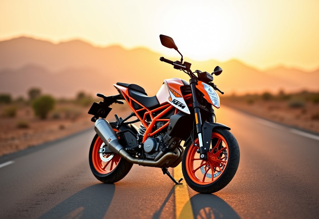 KTM Bike on rent in Jaisalmer